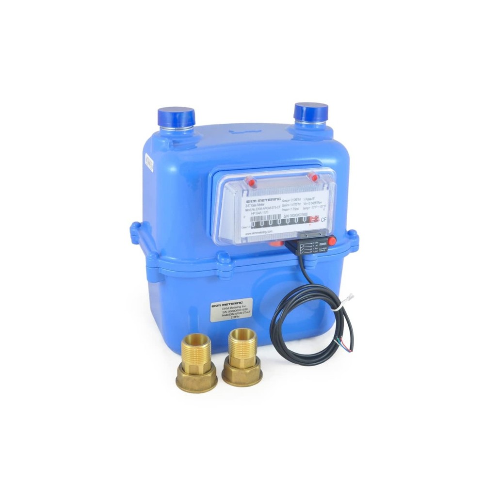 3/4" Gas Meter - Aluminum, Pulse Output