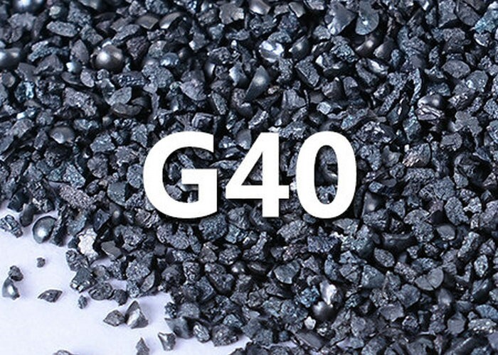 10 LBS - Steel Grit Blasting Media, G40 Size, Medium Fine Grit
