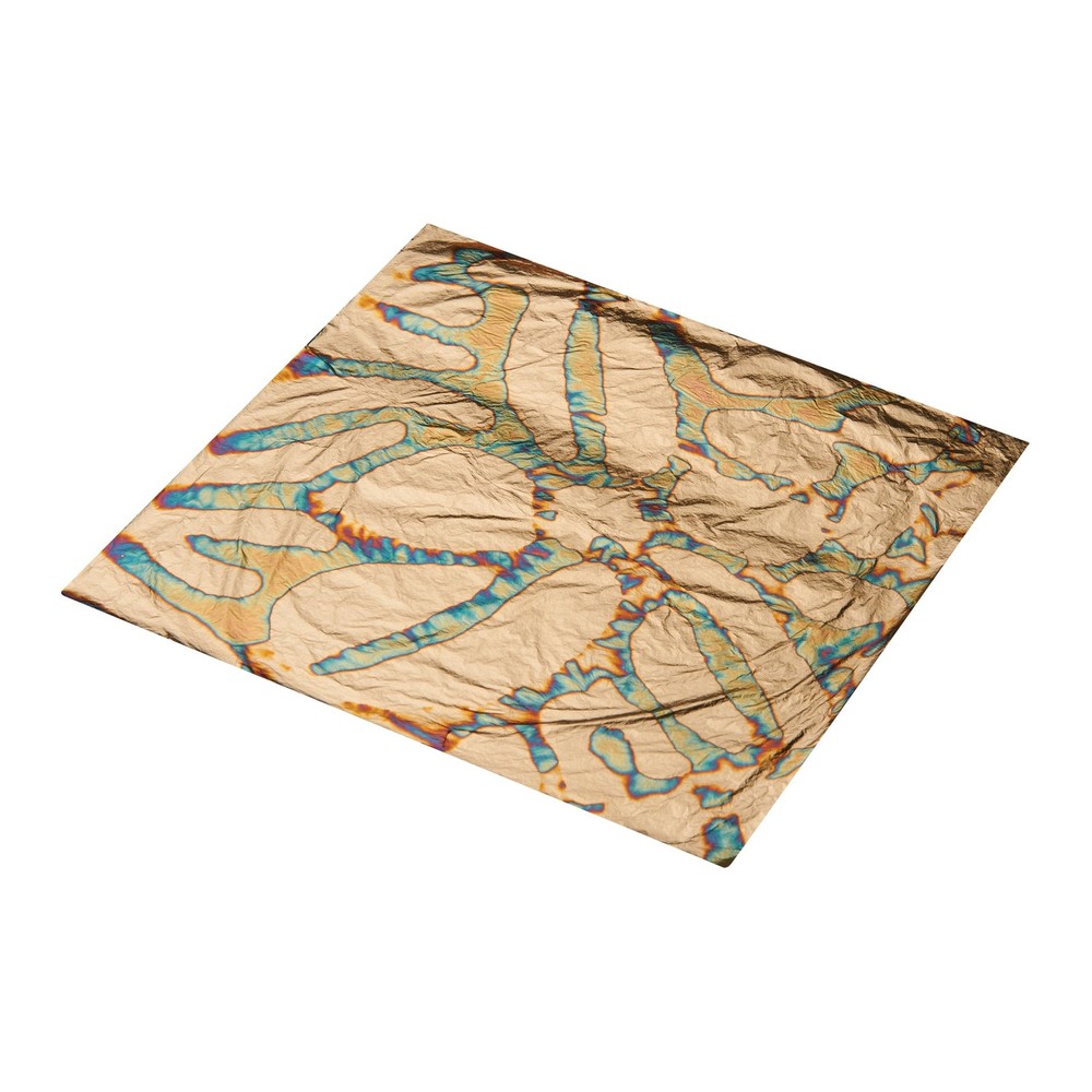 Easy Inlay Imitation Variegated Gold Metal Leaf 25 Sheets