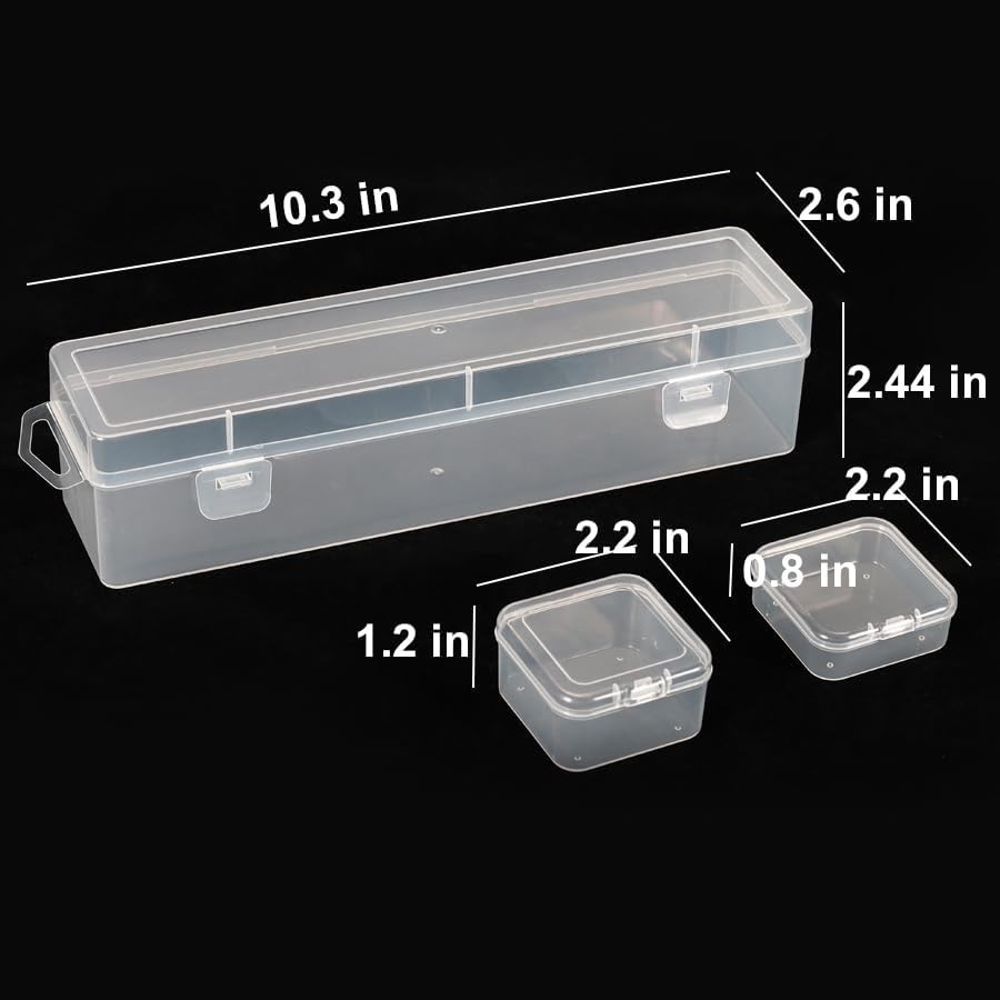 Elegant 11-Compartment Bead Organizer – Durable & Spill-Proof Craft Storage Box