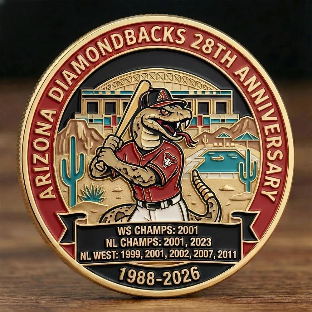 Diamondbacks 28Th Anniversary Commemorative Coin 2026