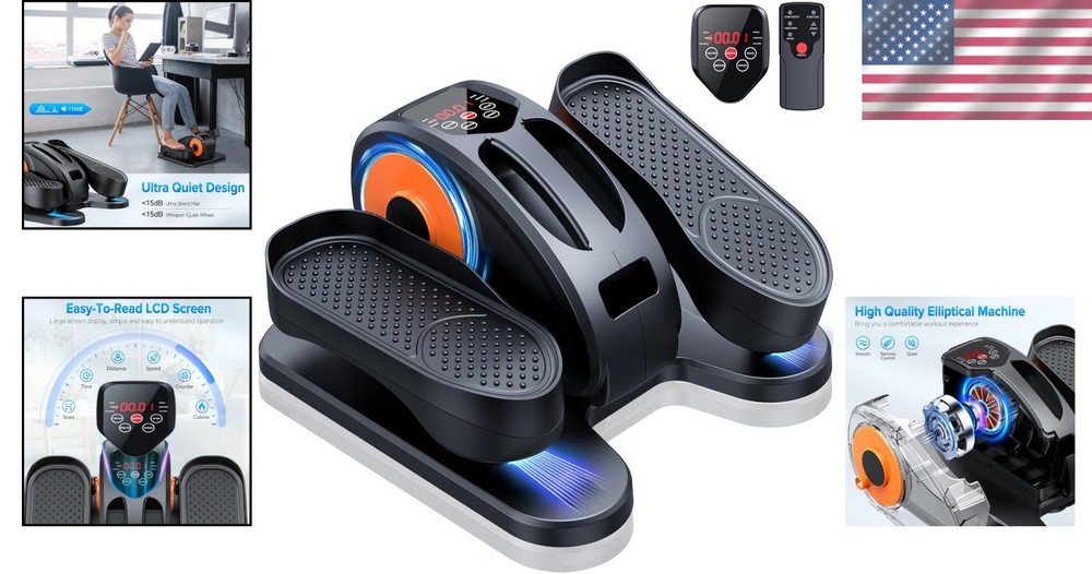 Electric Seated Pedal Exerciser with Adjustable Speeds