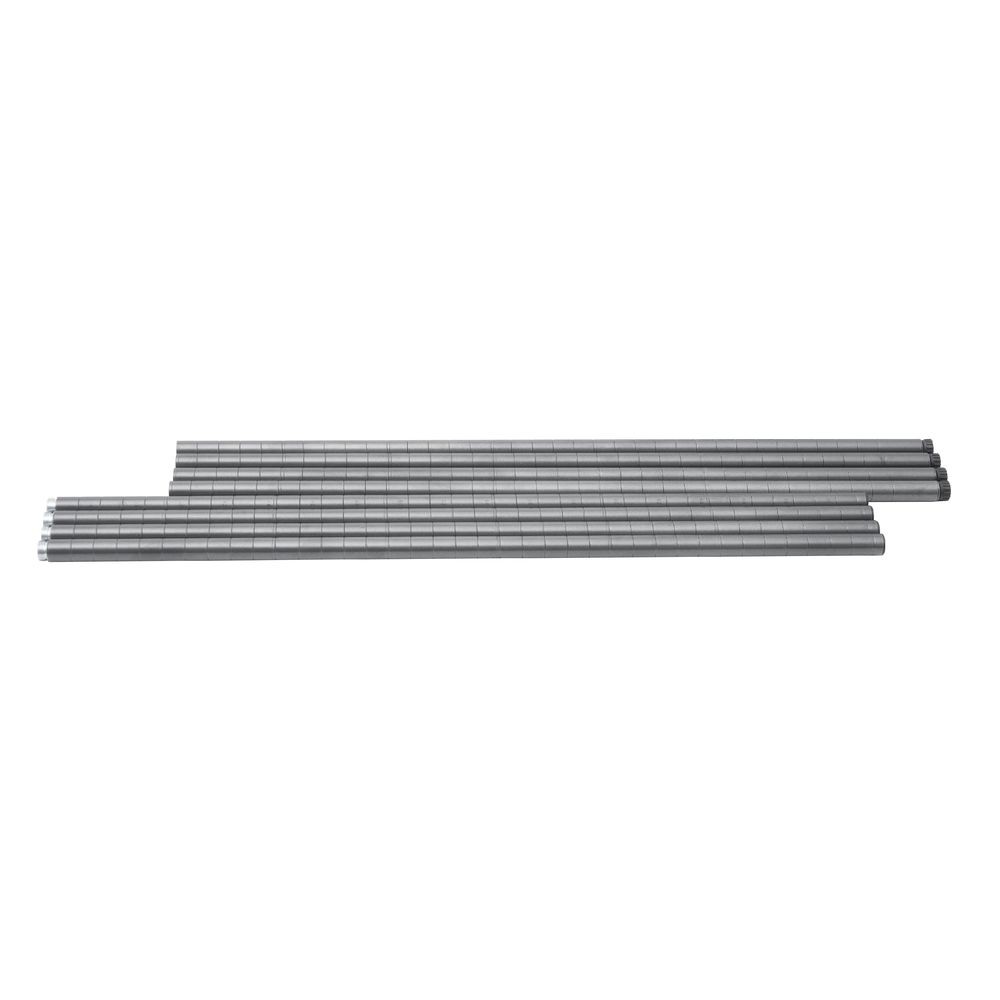 HUBERT® Wire Shelving Flint Post Pack - 74"H
