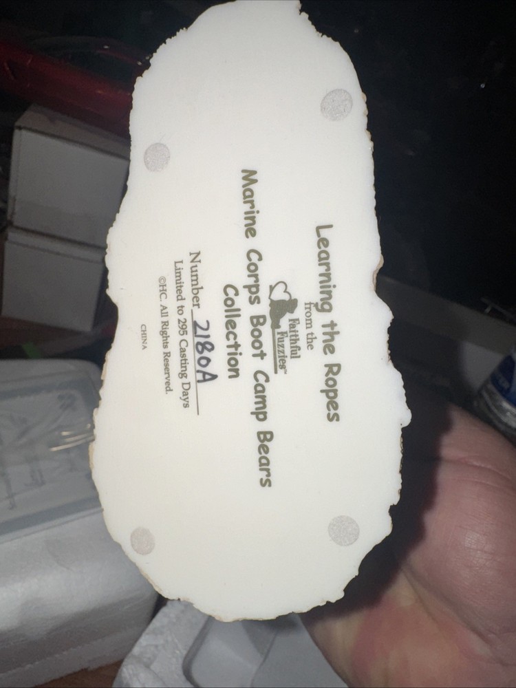 Marine Corps Boot Camp Bears Collection Learning The Ropes