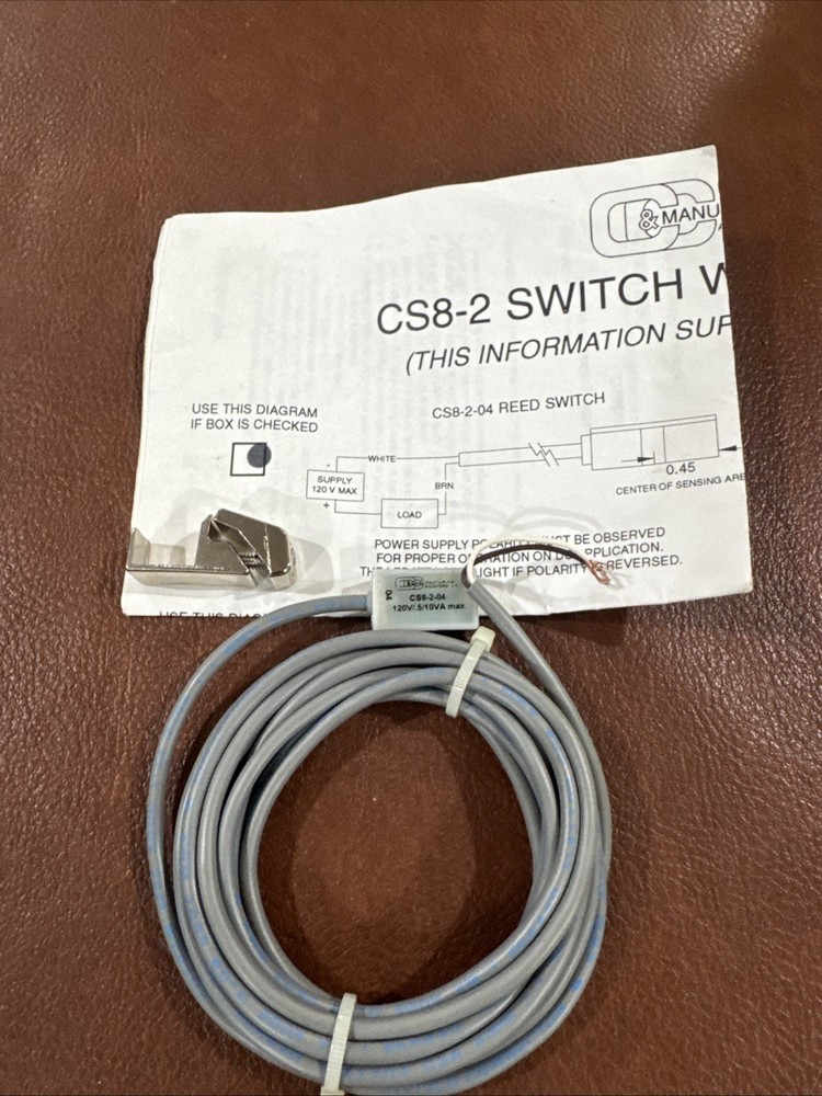 C&C MANUFACTURING CS8-2-04 HALL SWITCH
