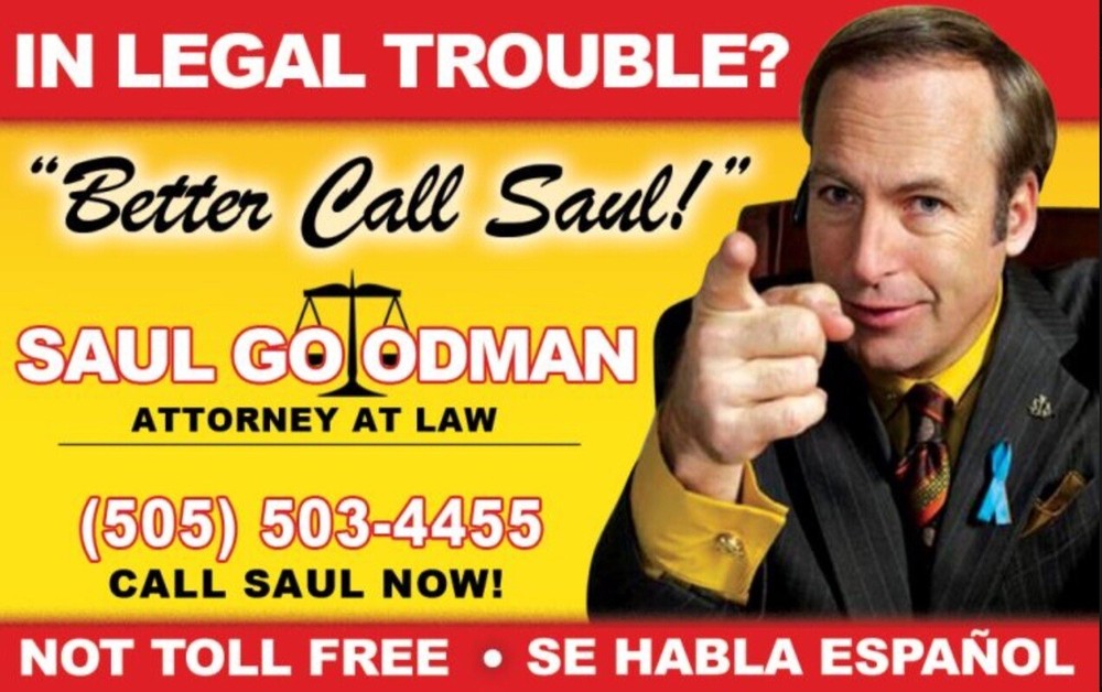 Better Call Saul 3.4” X  2.2” Laminated ID Card.