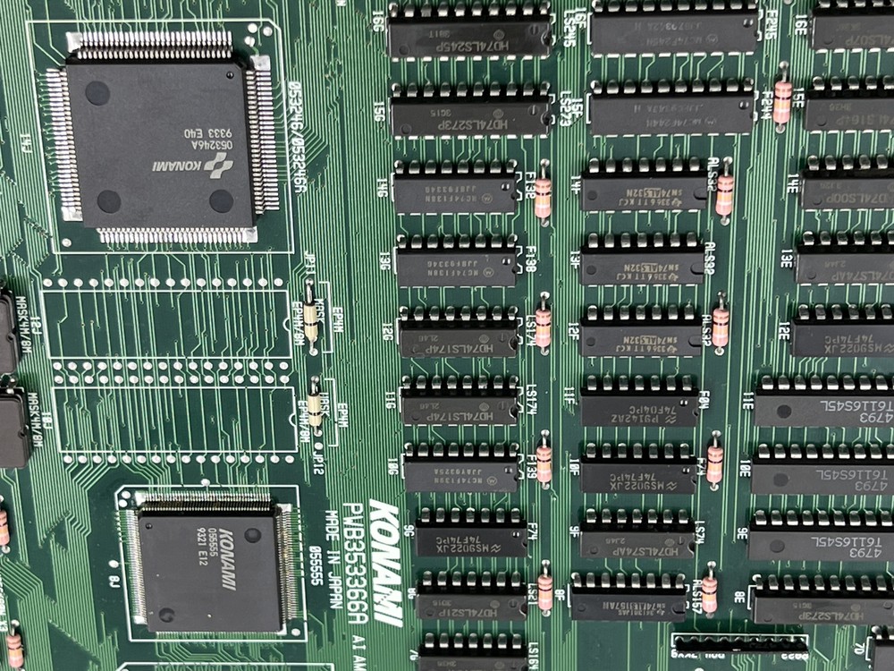 Mystic Warriors JAMMA ARCADE PCB KONAMI Conversion - no boot