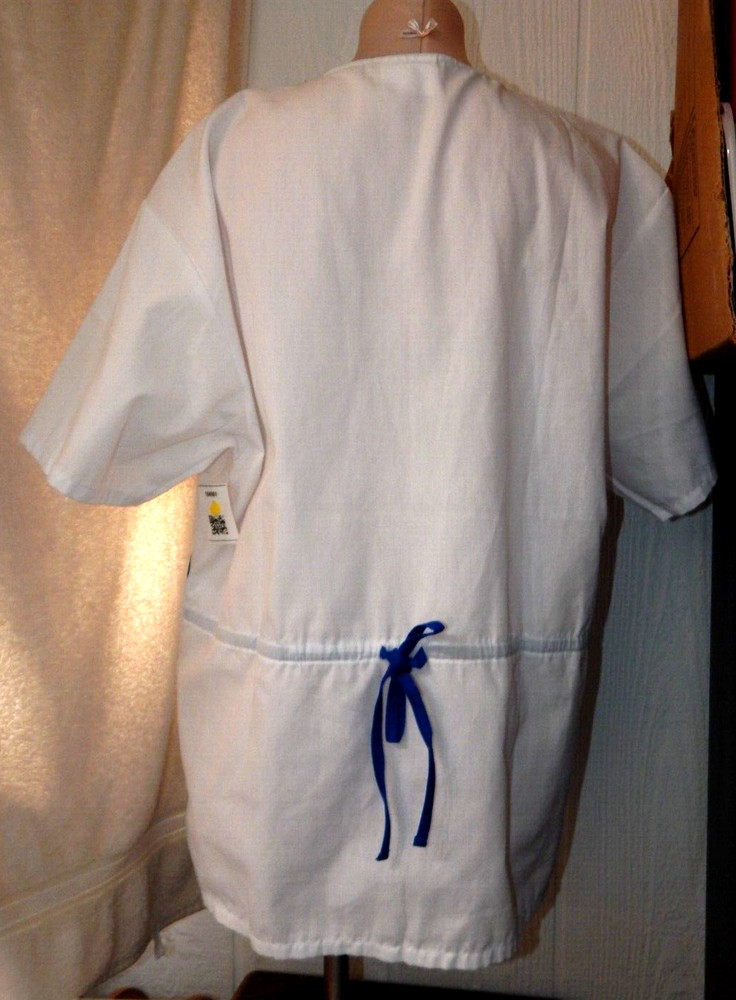 Oltex Scrub Top 2XL with Drawstring Waist Adjustment