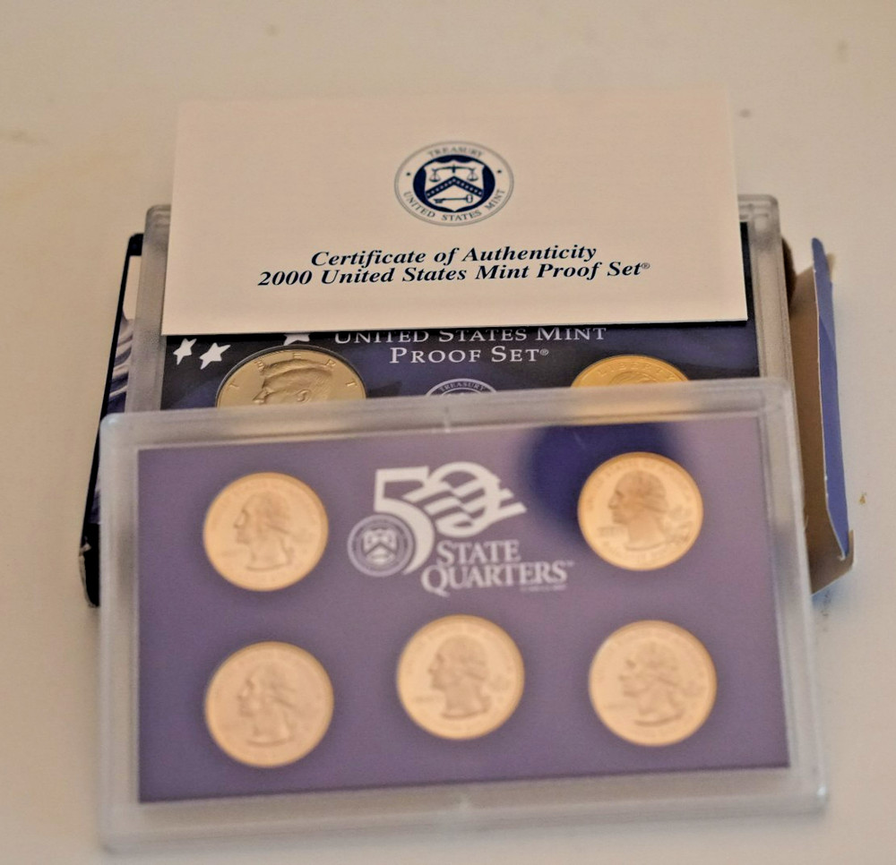 2000 US Mint Proof Set (INV U)