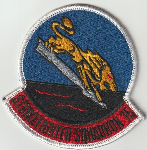 USN STRIKE FIGHTER SQUADRON 15 patch ship from Australia