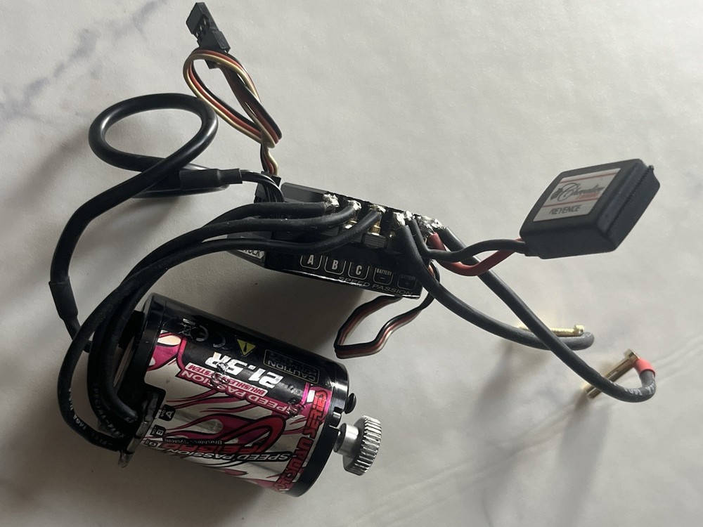 RC ESC Speed Passion GT2.1 (with Program Card) Boost Compatible, Keyence Spec