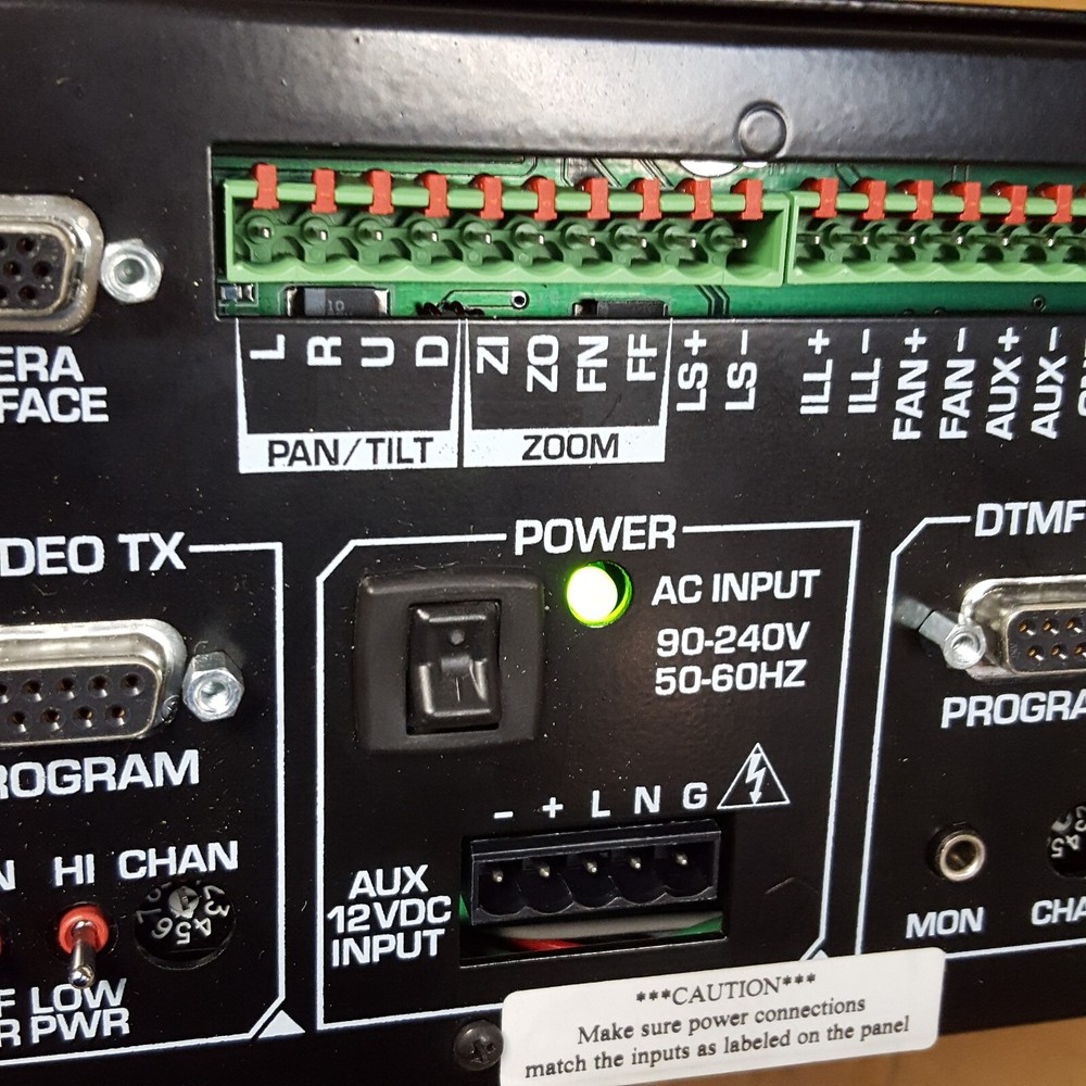 DTC Communications Top Hat PTZ & Video Controller - Powers On - NoPwrCrd - USED