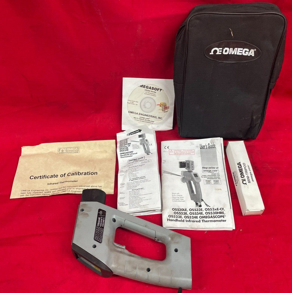 OMEGASCOPE OS524E HANDHELD INFRARED THERMOMETER