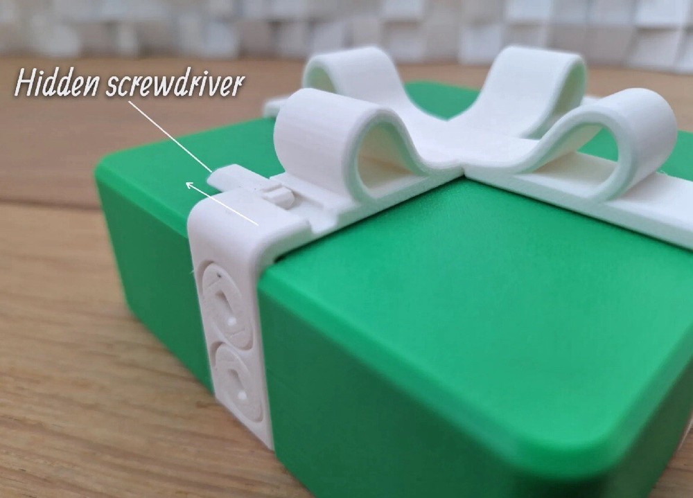 Annoying Gift Box with Hidden Screwdriver
