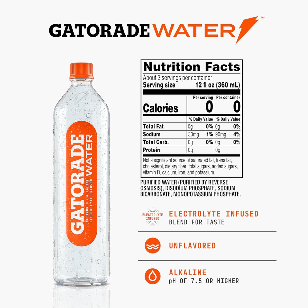 Water, 1L (Pack of 6)