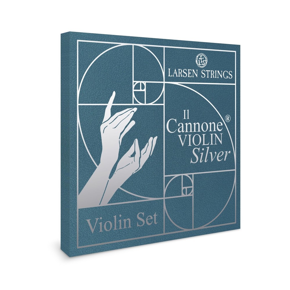 LARSEN STRINGS - Violin Strings 4/4 - Il Cannone Silver - Set