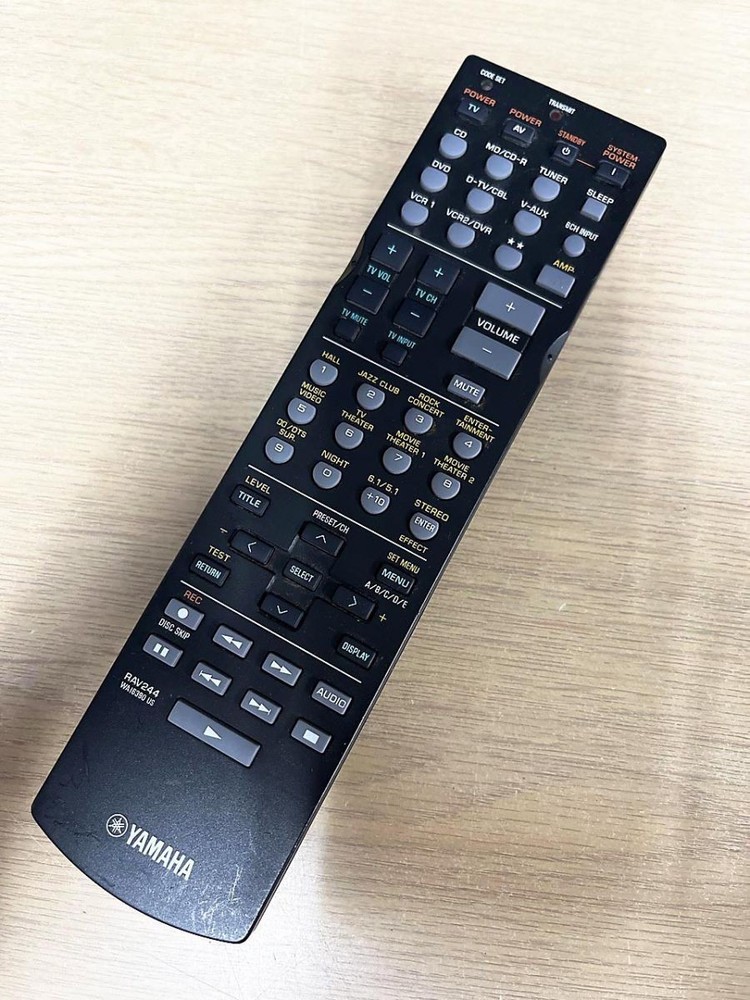 YAMAHA Audio Remote Control RAV244 WA16390 US