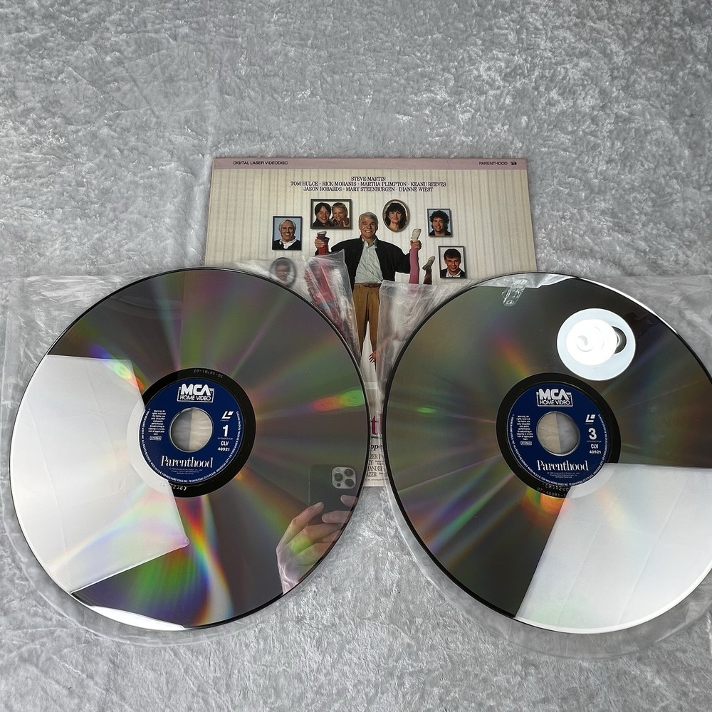 Parenthood Laserdisc 1990 2-Disc Set