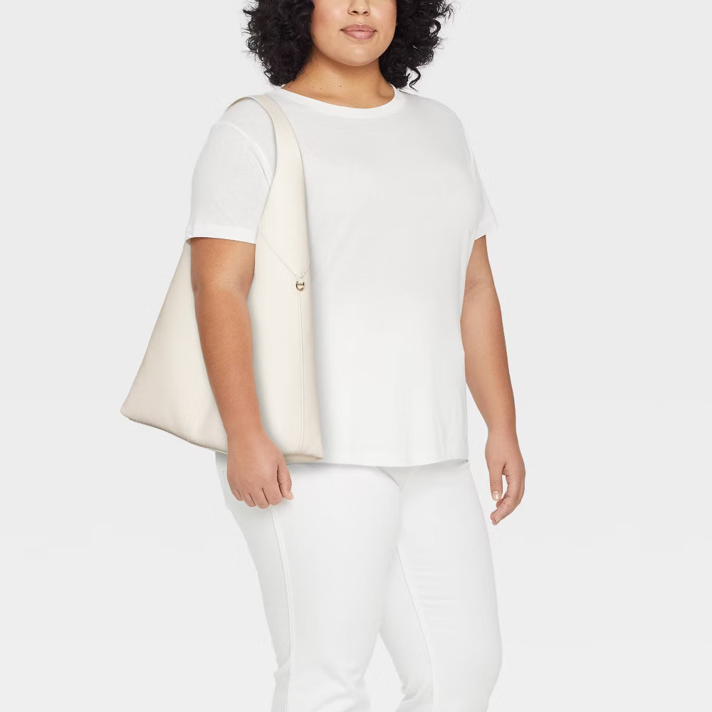 Oversized Slouchy Shoulder Bag - Universal Thread Off-White