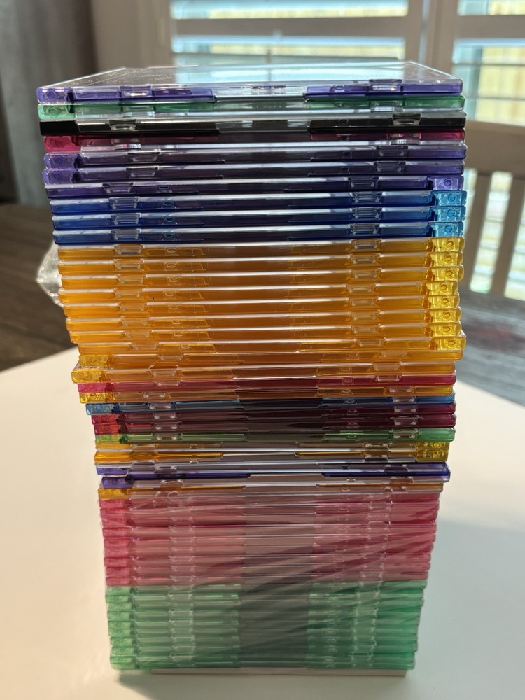 cd cases plastic jewel cases
