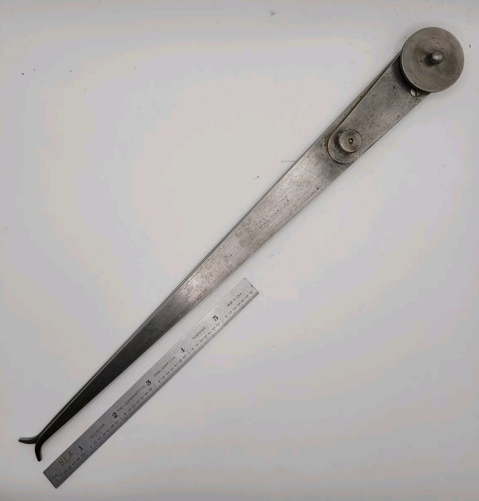 Starrett No. 39-12, 12" Lock Joint Inside Calipers