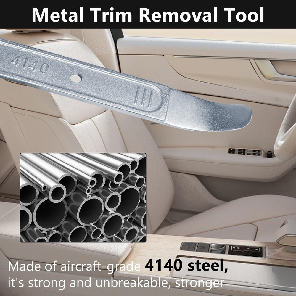 BFXM 4140 Pry Tool, Trim Removal Panel Tools for Auto 1 pack