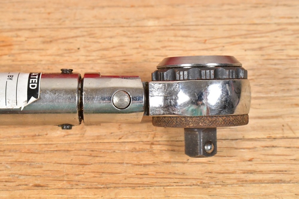 K-D Tools 3/8" Drive Micrometer Type FLEX-HEAD Torque Wrench Made in USA