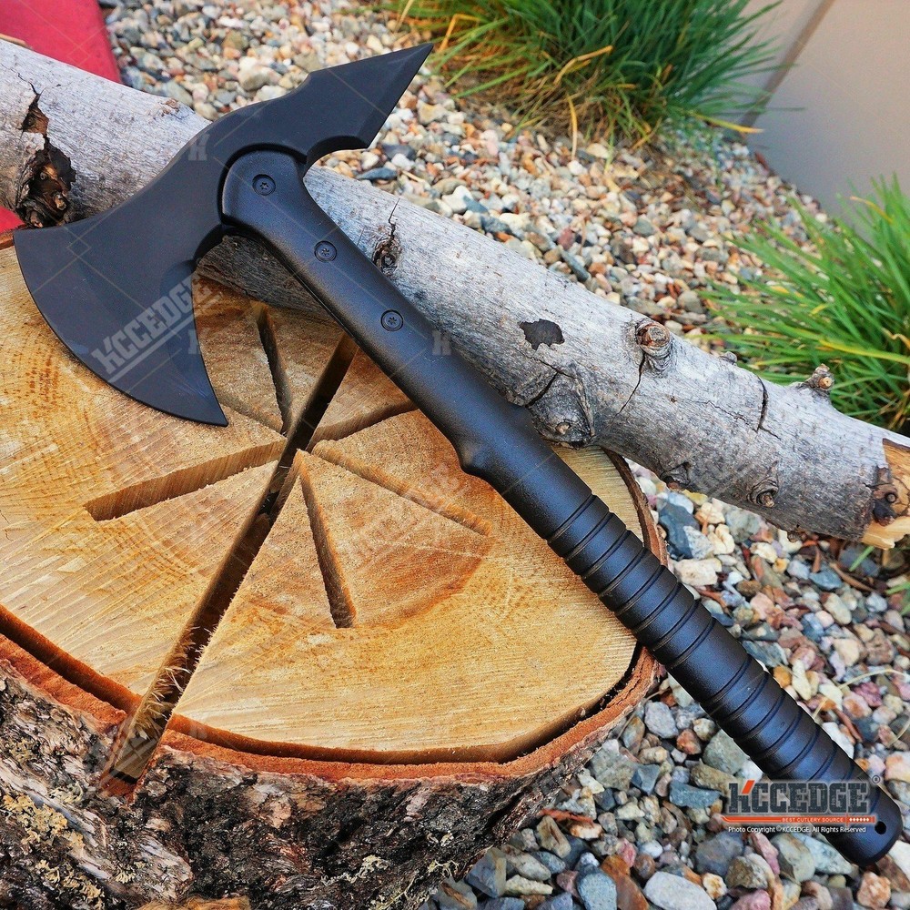 15.5" Rubber Training Axe w/ Fiberglass handle