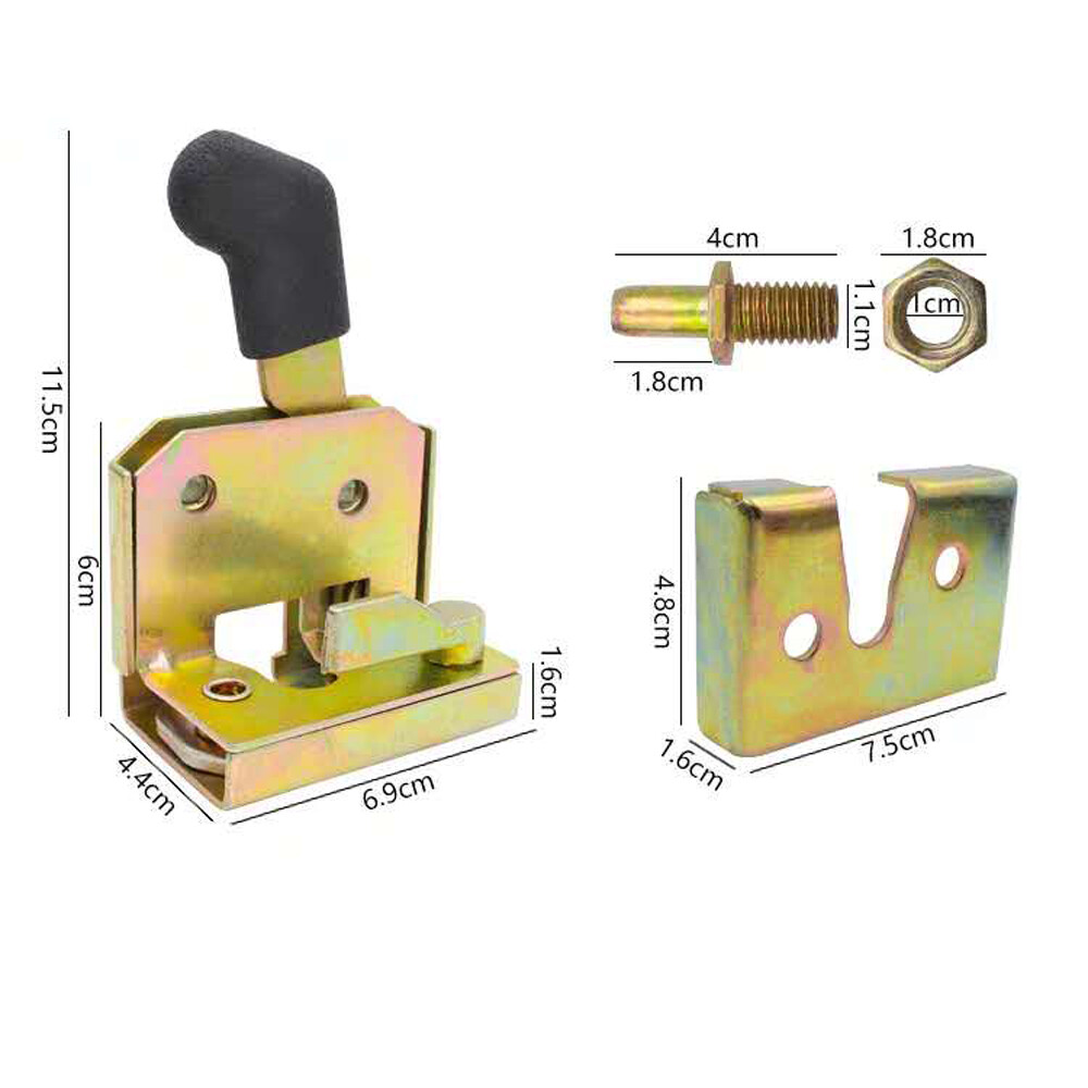 Universal Tractor and Heavy Equipment Locking Door Handle Loader Door Lock