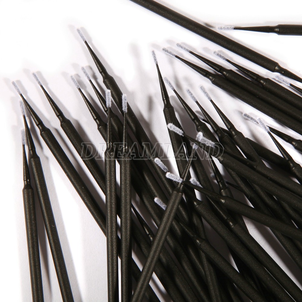 Disposable Makeup Micro Applicator Brush Eyelash Extension Micro Brush