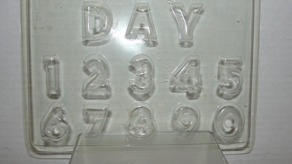 WANGSHAPPY BIRTHDAY LETTERS CANDY MOLD