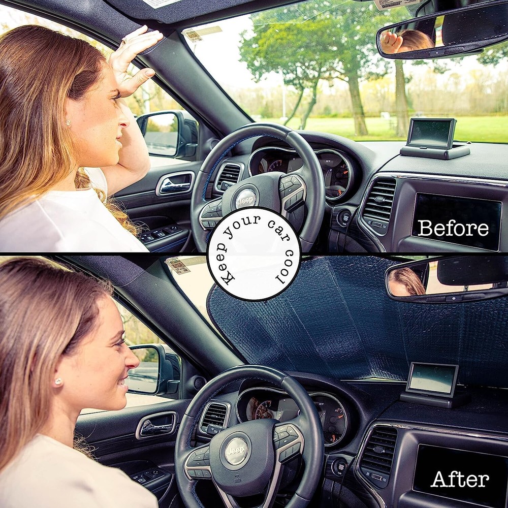 Foldable Car Windshield Front Window Sun Shade Cover Visor UV Block Protector