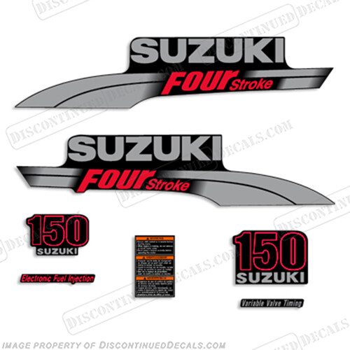 Fits Suzuki 150hp DF150 Decal Kit - 2006 - 2009