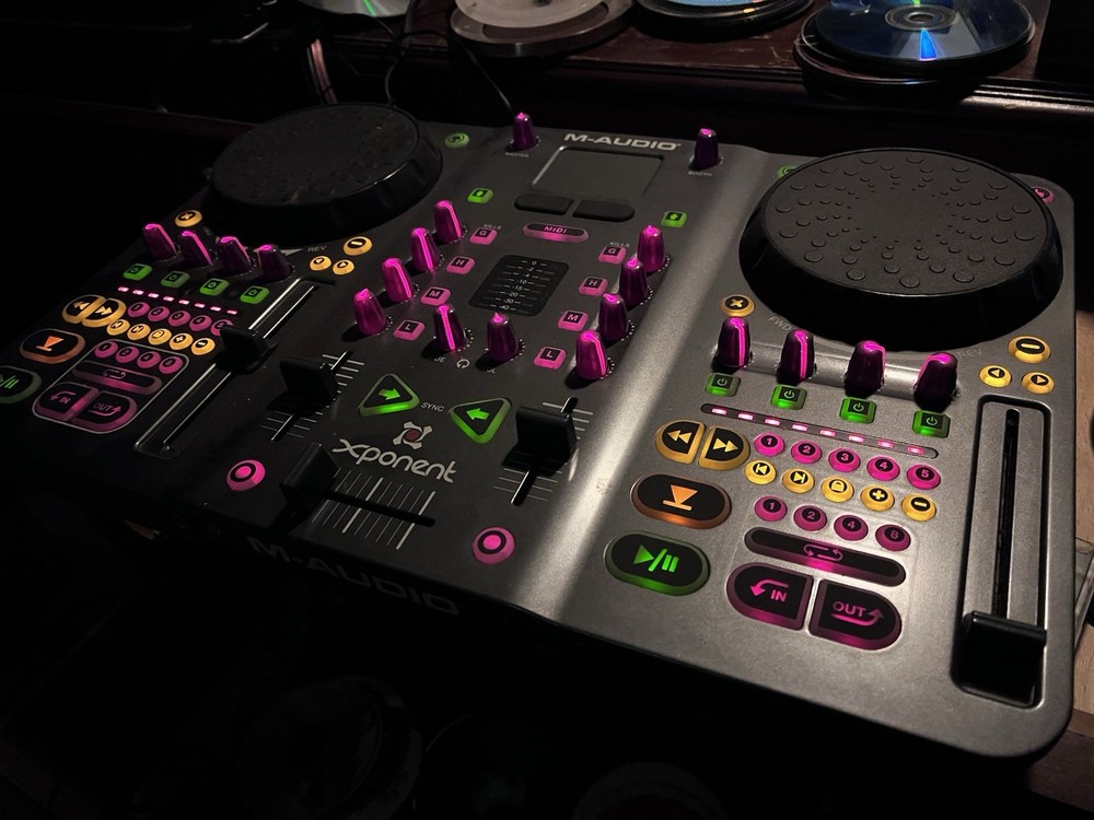 M-Audio Torq Xponent 2-Channel Mixer Controller Advanced DJ Operation