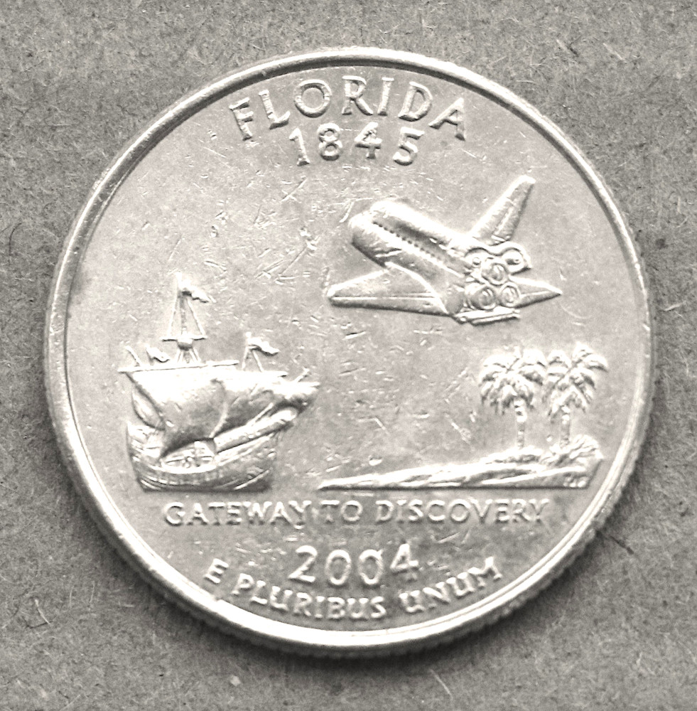 2004 D all 5 State quarters