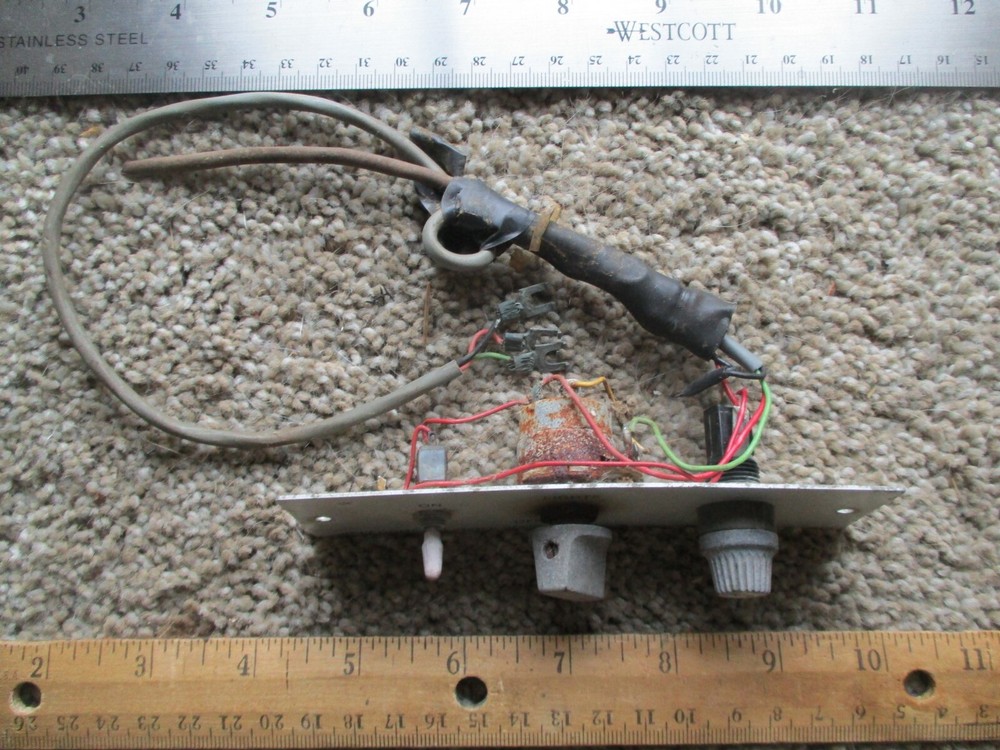 Sail Boat Kenyon marine Speedometer control switch knobs