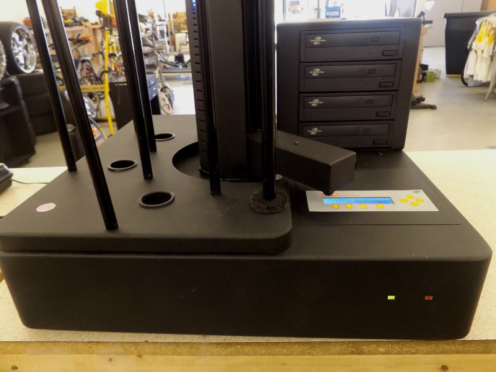 Systor 4 Burner Automated CD DVD Duplicator