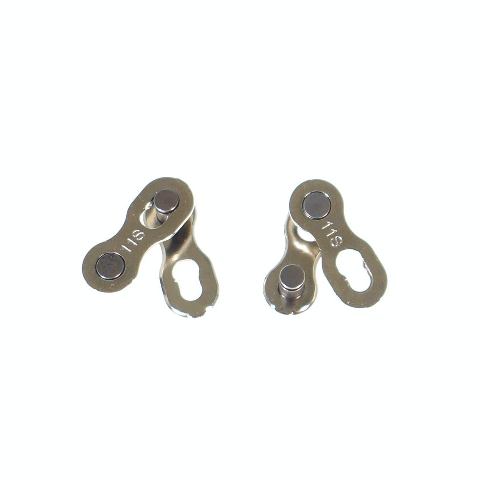 2 Sets Tipsum Missing Link Bike Master Chain Link Fit Shimano Campy -Silver-Ti