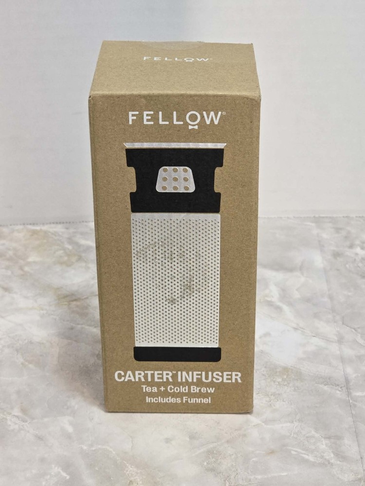 Fellow Carter Infuser NIB Tea Cold Brew Filter Insert Travel Coffee ☕🌿
