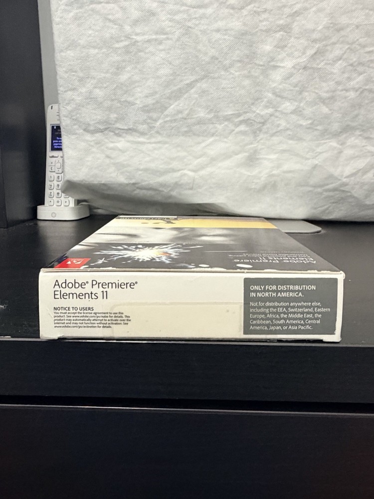 Adobe Premiere Elements 11 for Windows and MAC OS. Pre-owned