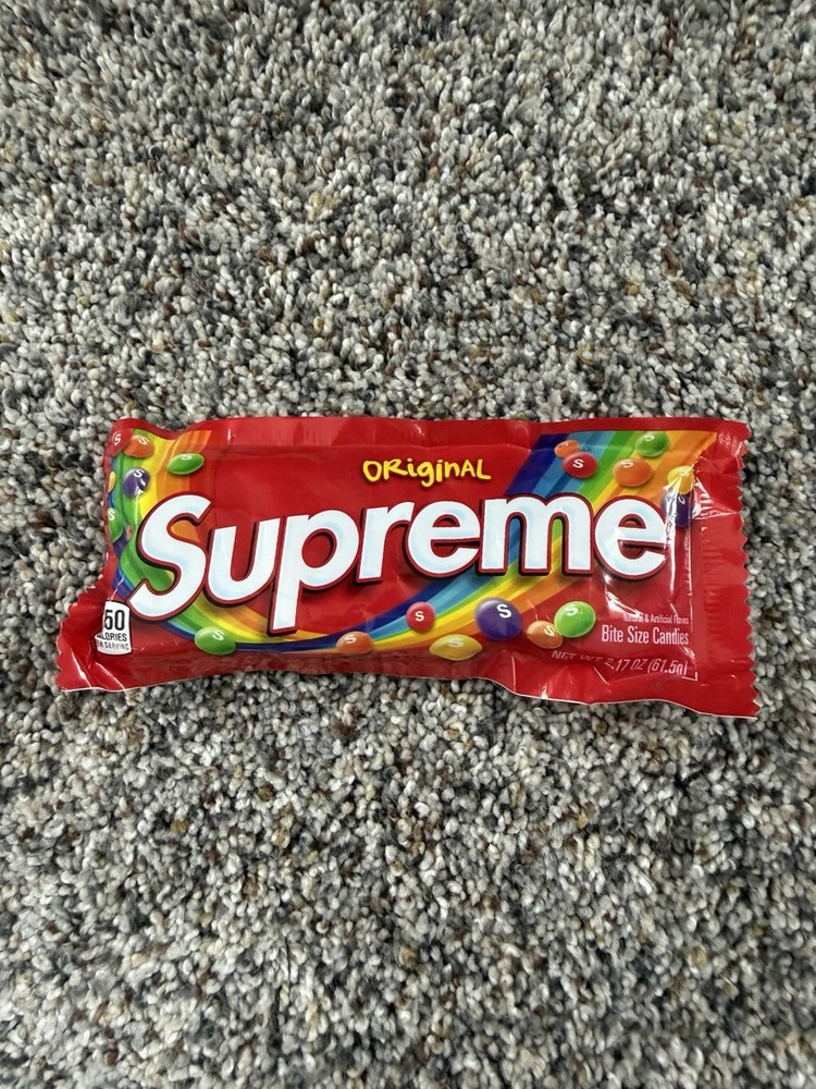 Supreme Skittles Candy FW21 Red Pack - Not For Consumption