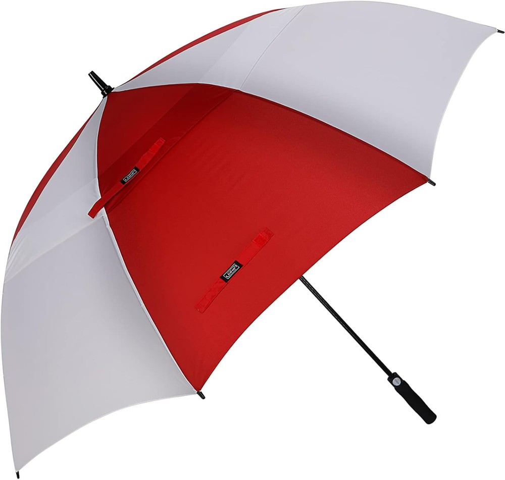 Durable Automatic Open Golf Umbrella Oversize Extra Large Double Canopy