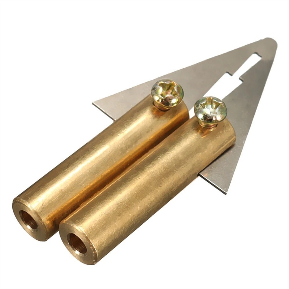 For Straight Side Cutter Triangular Spatula Gold Silver 1 Pc Brand New