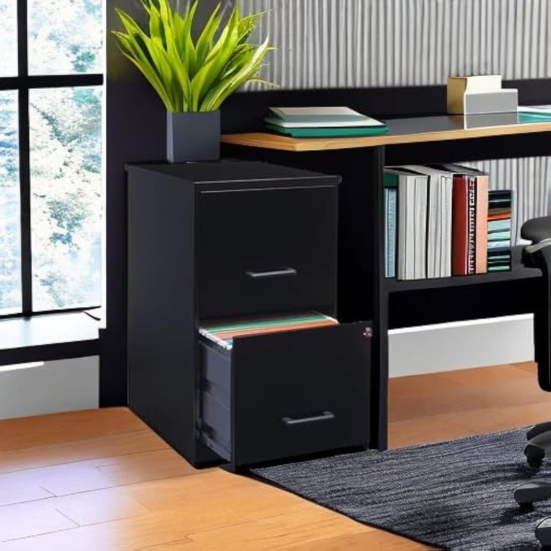 Efficient Home Office File Cabinet Lockable Steel Drawer Storage Solution New