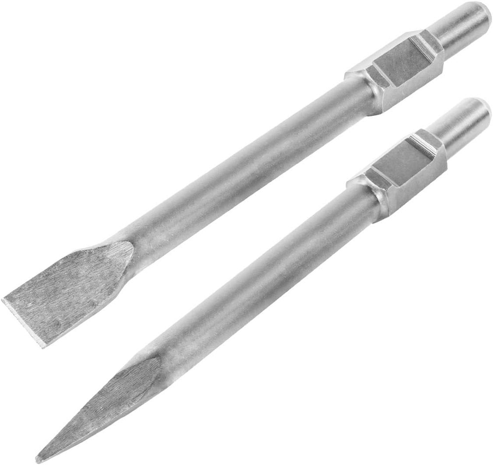 2200W Demolition Jack Hammer Flat Chisel Bull Point Chisel Bits Demo Chipping Ha