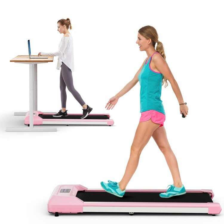 2.25 HP Home Treadmill Under Desk Walking Pad Running Machine w/Remote Control