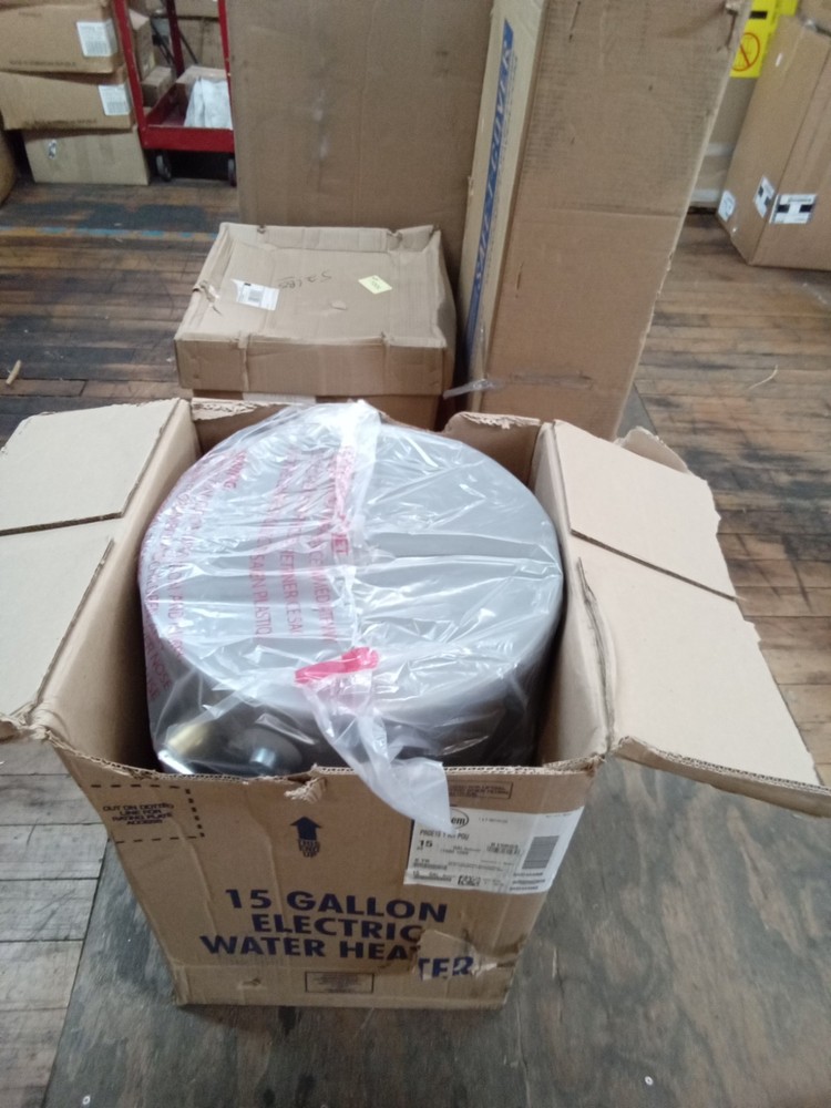 Rheem 15 Gallon Electric Water Heater 120V 1500 PROE15 1 RH POLL New