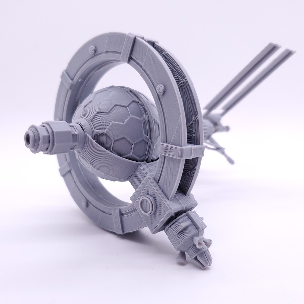 Thunderbird 5 - 3", 6", 9" or 12" Model - Custom Spaceship Sci-fi Model Kit