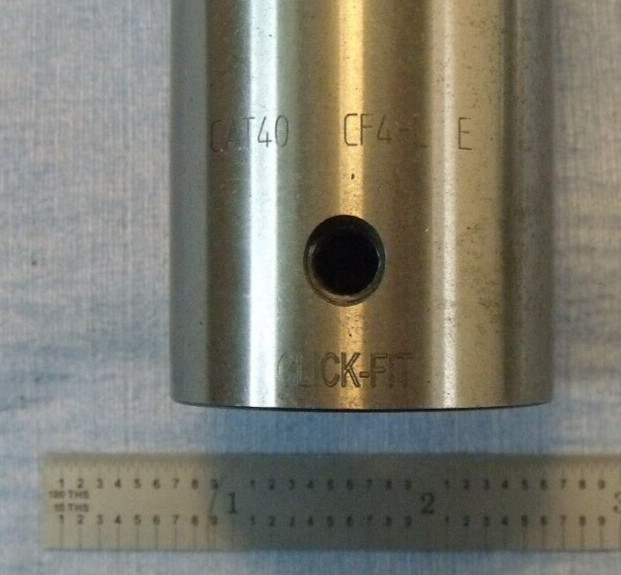 Iscar CAT40 CF4-L E ClickFit Modular Holder 4 inch extension