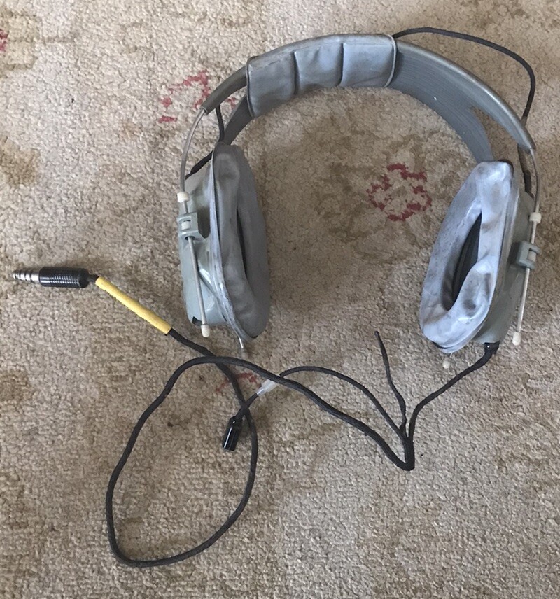 Vintage Astrocom 10175 Headset Used